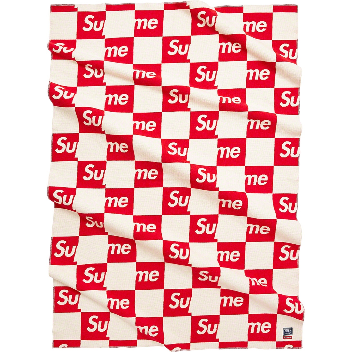 Supreme®/Faribault Woolen Mill Checkerboard Wool Throw view 2